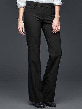 GAP High Rise Modern Boot Pant - Black - Size 14 Long